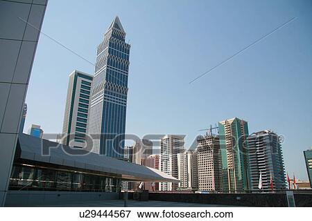 Stock Photo - dubai, shiekh, zayed, road. Fotosearch