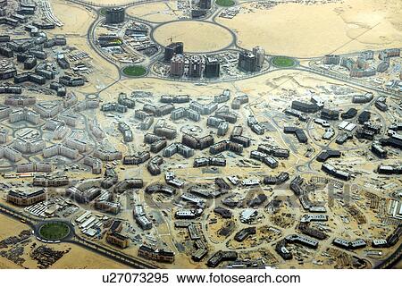 Stock Photography - dubai, UAE, aerial, International, City, Chinamex. Fotosearch