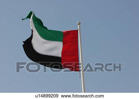 Stock Photo - dubai, UAE, flag. Fotosearch