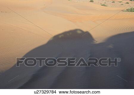 Picture - sand, dubai, desert, uae, emirates, ride, shadow. Fotosearch