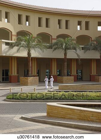 UAE, Dubai, Knowledge, village View Large Photo Image Stock Photo - UAE, Dubai, Knowledge, village. Fotosearch