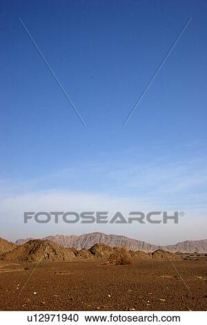 Stock Image - uae, emirates, sky, dune, desert. Fotosearch