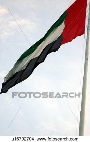 UAE, flag View Large Photo Image Picture - UAE, flag. Fotosearch