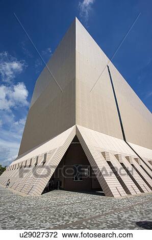 Stock Image - Hong Kong Cultural Center in Tsim Sha Tsui, Kowloon, Hong Kong. Fotosearch
