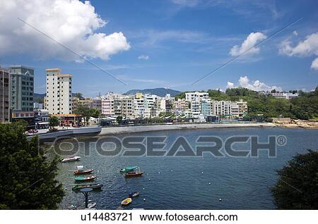 Stock Image - Stanley during the day, Hong Kong. Fotosearch