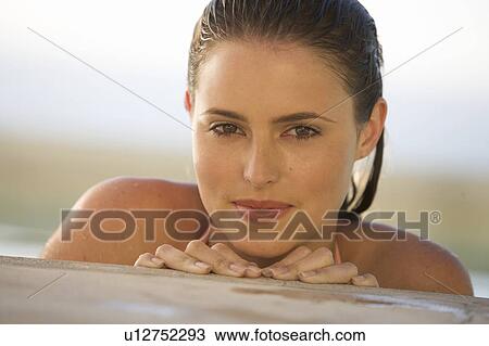 Portrait of a young woman View Large Photo Image Stock Image - Portrait of a young woman. Fotosearch