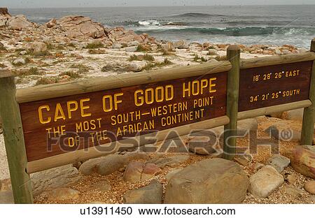 Stock Image - Cape of Good Hope - South Africa. Fotosearch