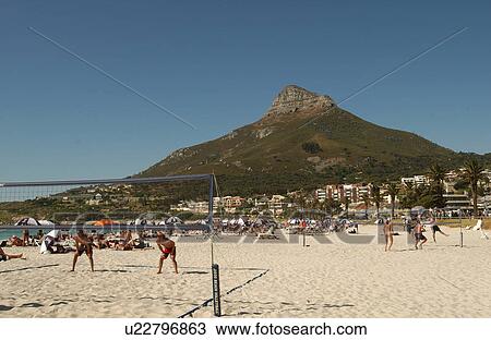 Capetown Beach View Large Photo Image Stock Image - Capetown Beach. Fotosearch