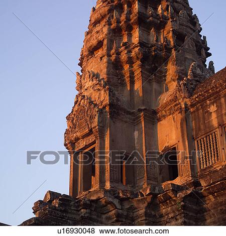 Exterior of Khmer Kingdom palace ruins View Large Photo Image Stock Photo - Exterior of Khmer Kingdom palace ruins. Fotosearch