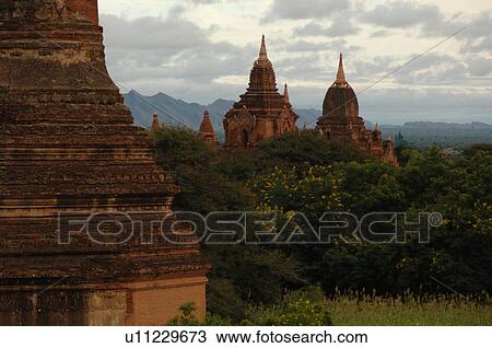 Stock Image - Myanmar - Bagan. Fotosearch