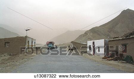 Stock Image - Tibet - winter 1993. Fotosearch