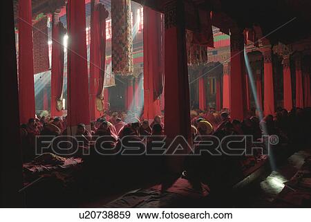 Stock Photo - Tibet - winter 1993. Fotosearch