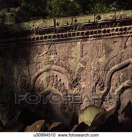 Angkor Wat - Angkor Thom, Seam Reap - Cambodia View Large Photo Image Stock Image - Angkor Wat - Angkor Thom, Seam Reap - Cambodia. Fotosearch