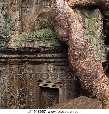 Stock Photo - Angkor Wat - Angkor Thom, Seam Reap - Cambodia. Fotosearch