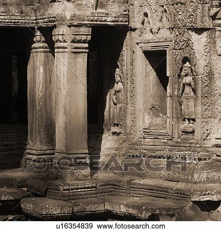 Angkor Wat - Angkor Thom, Seam Reap - Cambodia View Large Photo Image Stock Photo - Angkor Wat - Angkor Thom, Seam Reap - Cambodia. Fotosearch