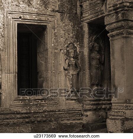 Stock Photo - Angkor Wat - Angkor Thom, Seam Reap - Cambodia. Fotosearch