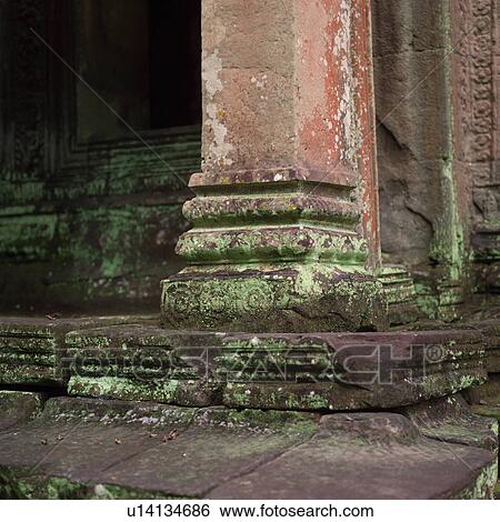 Stock Photograph - Angkor Wat - Angkor Thom, Seam Reap - Cambodia. Fotosearch