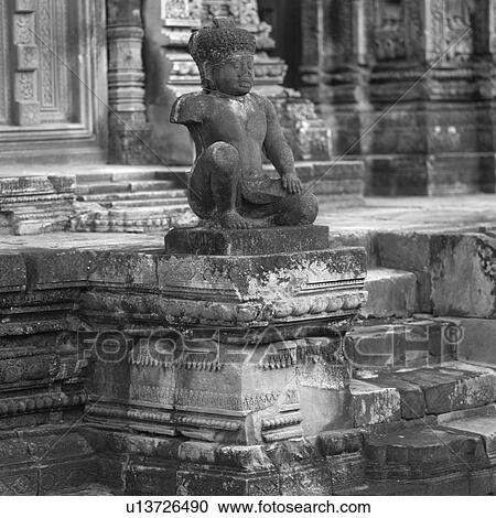 Stock Image - Angkor Wat - Banteay Srei - Siem Reap, Cambodia. Fotosearch
