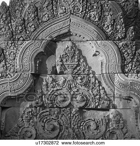Stock Image - Angkor Wat - Banteay Srei - Siem Reap, Cambodia. Fotosearch