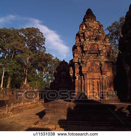 Stock Photo - Angkor Wat - Banteay Srei - Siem Reap, Cambodia. Fotosearch