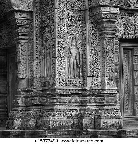 Stock Photo - Angkor Wat - Banteay Srei - Siem Reap, Cambodia. Fotosearch