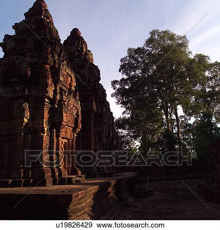 Stock Photo - Angkor Wat - Banteay Srei - Siem Reap, Cambodia. Fotosearch