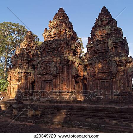 Stock Photo - Angkor Wat - Banteay Srei - Siem Reap, Cambodia. Fotosearch