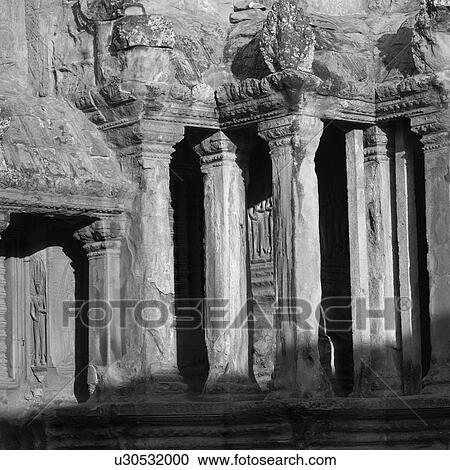 Exterior of Khmer Kingdom palace ruins View Large Photo Image Stock Image - Exterior of Khmer Kingdom palace ruins. Fotosearch