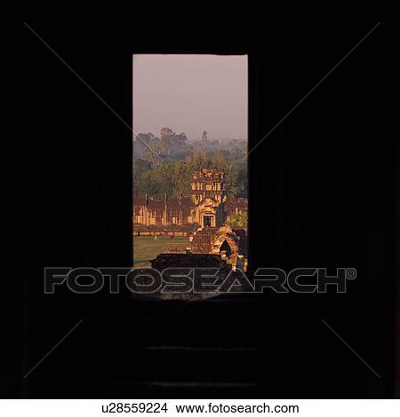 Overview of Khmer Kingdom palace ruins View Large Photo Image Picture - Overview of Khmer Kingdom palace ruins. Fotosearch