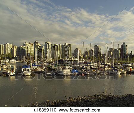Waterfront - Vancouver, British Columbia, Canada View Large Photo Image Stock Image - Waterfront - Vancouver, British Columbia, Canada. Fotosearch