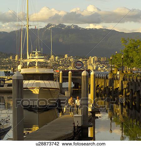 Waterfront - Vancouver, British Columbia, Canada View Large Photo Image Stock Image - Waterfront - Vancouver, British Columbia, Canada. Fotosearch