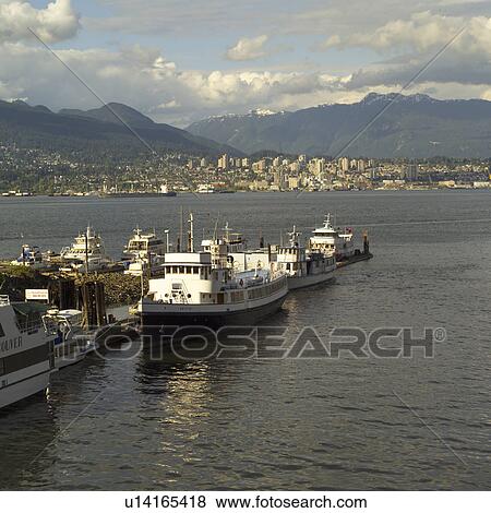 Stock Photo - Waterfront - Vancouver, British Columbia, Canada. Fotosearch