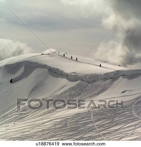 Whistler Mountain in the winter View Large Photo Image Stock Photo - Whistler Mountain in the winter. Fotosearch