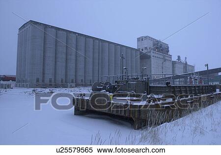 Churchill Northern Manitoba Grain Elevator View Large Photo Image Stock Photography - Churchill Northern Manitoba Grain Elevator. Fotosearch