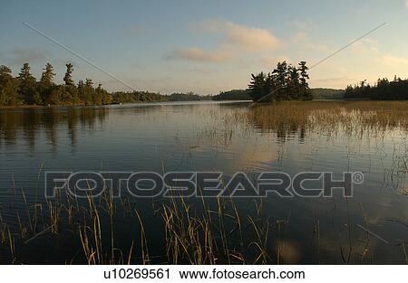 Stock Image - Lake of the Woods - Ontario, Canada. Fotosearch