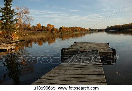 Wooden Dock on Lake View Large Photo Image Stock Photography - Wooden Dock on Lake. Fotosearch