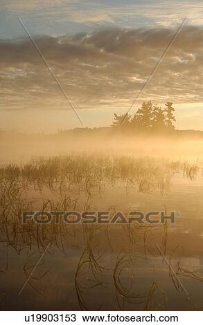 Stock Image - Lake of the Woods, Ontario, Canada. Fotosearch