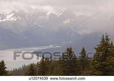 Stock Photo - Opal Hills, Jasper National Park, Canada. Fotosearch