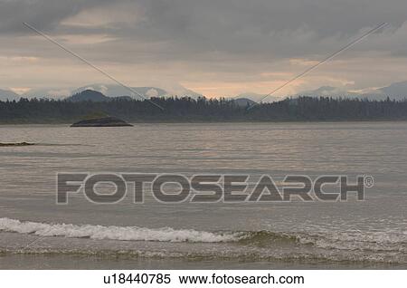 Seascape view at sunrise, Pacific Rim National Park, Vancouver Island, Canada View Large Photo Image Stock Photography - Seascape view at sunrise, Pacific Rim National Park, Vancouver Island, Canada. Fotosearch
