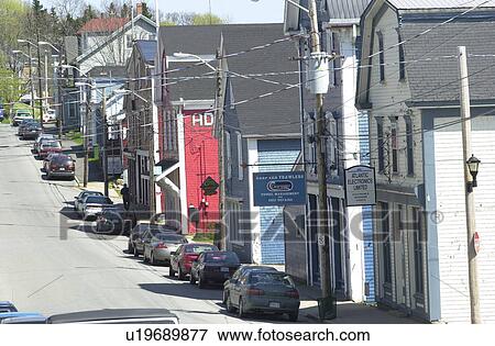 Stock Photo - Lunenberg, Nova Scotia, Canada. Fotosearch