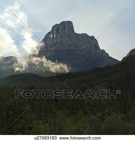 Stock Image - Rocky Mountains, Jasper National Park, Canada. Fotosearch