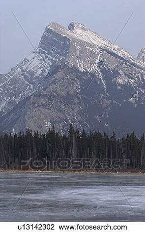 Vermillion Lake, Alberta, Canada View Large Photo Image Stock Image - Vermillion Lake, Alberta, Canada. Fotosearch
