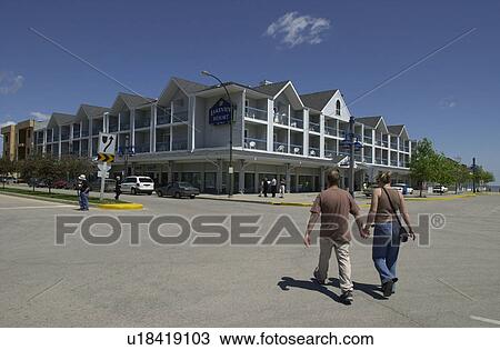 Stock Image - Town of Gimli. Fotosearch