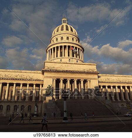 Stock Image - The capitol building, Havana, Cuba. Fotosearch
