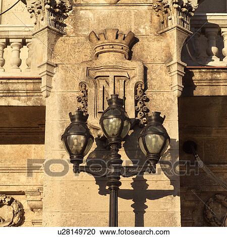 Street lamp in front of a building, Havana, Cuba View Large Photo Image Stock Image - Street lamp in front of a building, Havana, Cuba. Fotosearch