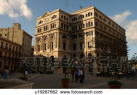 Stock Image - A building structure, Havana, Cuba. Fotosearch