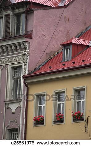 Houses in Prague View Large Photo Image Stock Photograph - Houses in Prague. Fotosearch
