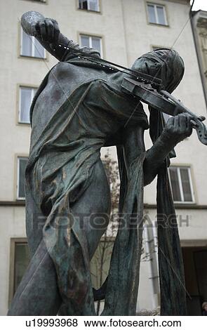 Stock Photo - Stone sculpture in Prague. Fotosearch