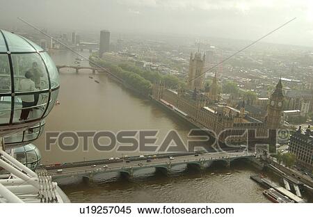 Stock Photography - London Eye - London, England. Fotosearch