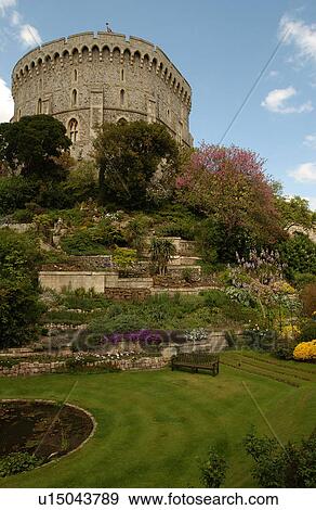Stock Photo - Windsor and Windsor Castle - London, England. Fotosearch